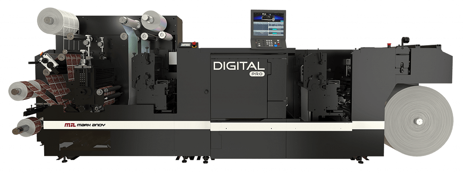 digital pro label printing machine